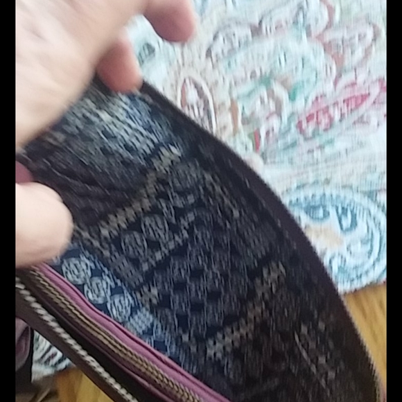 Lucky Brand Leather Wristlet
